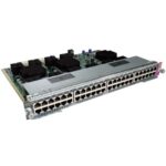 NEW Cisco WS-X4748-UPOE+E 48 Port Gig 802.3af PoE 4500E Series Line Card