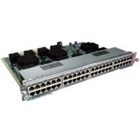 NEW Cisco WS-X4748-UPOE+E 48 Port Gig 802.3af PoE 4500E Series Line Card