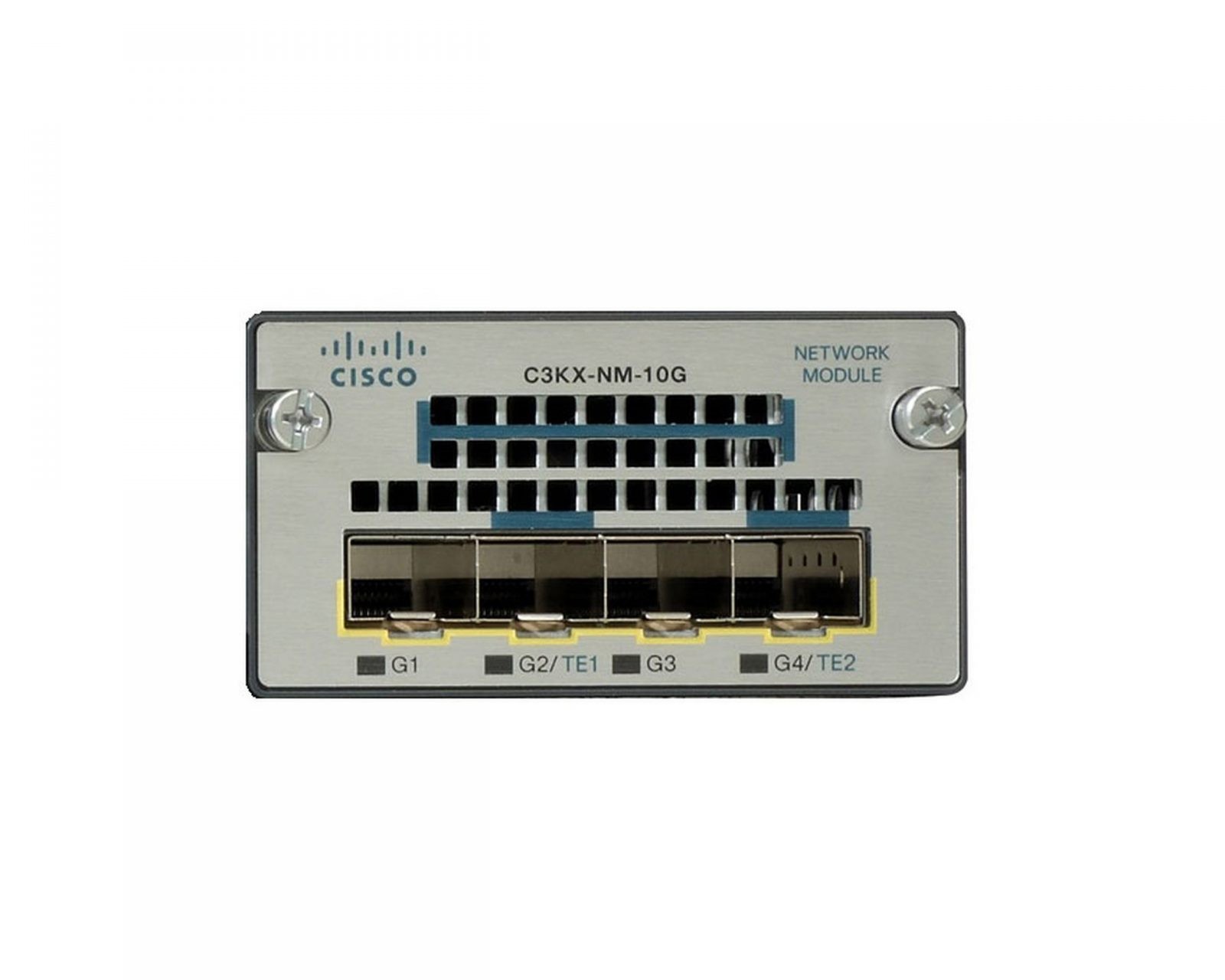 NEW Cisco C3KX-NM-10G 4-Port 10 Gigabit SFP+ Network Module