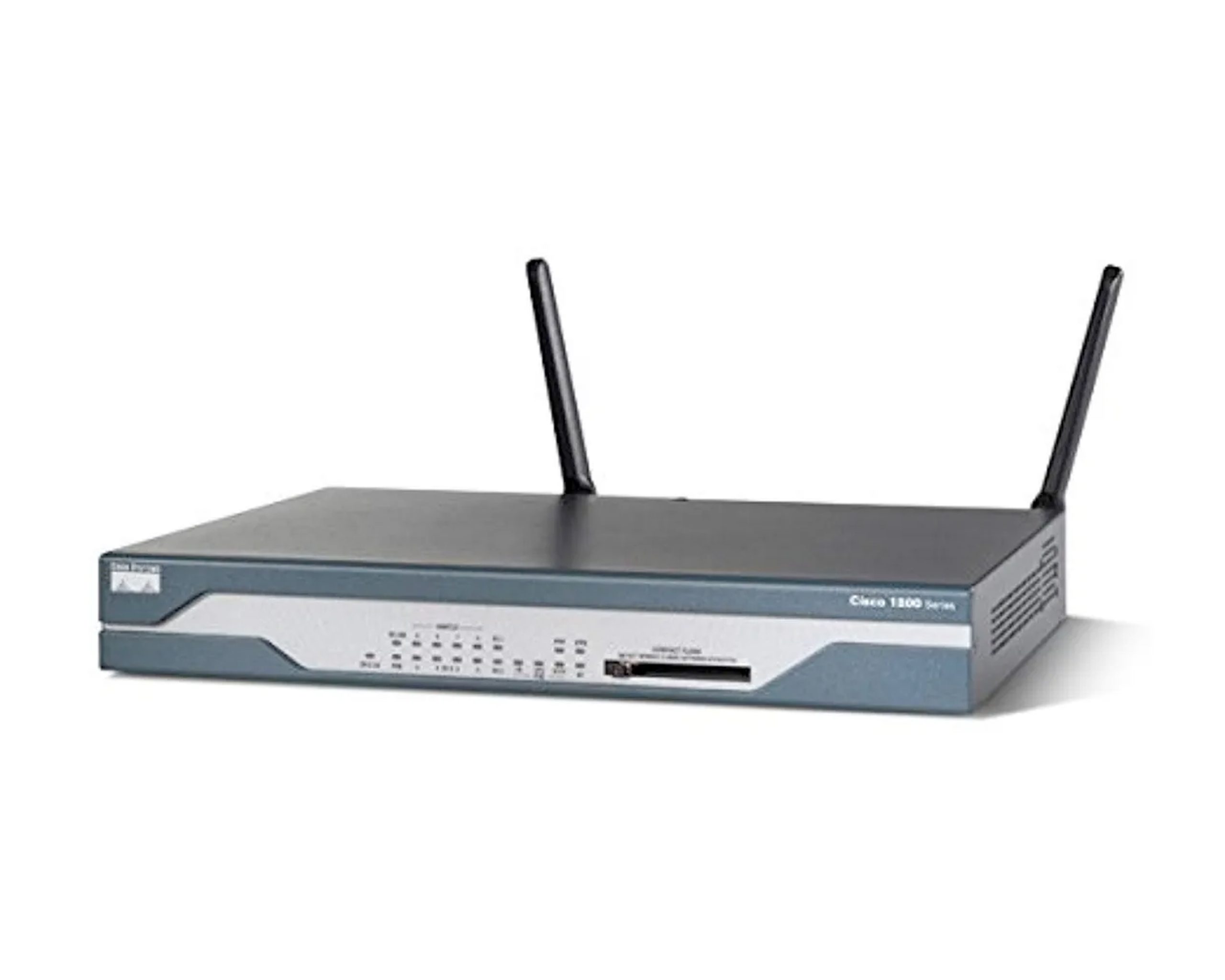 New CISCO1812/K9 Dual Ethernet Security Router with ISDN S/T Backup