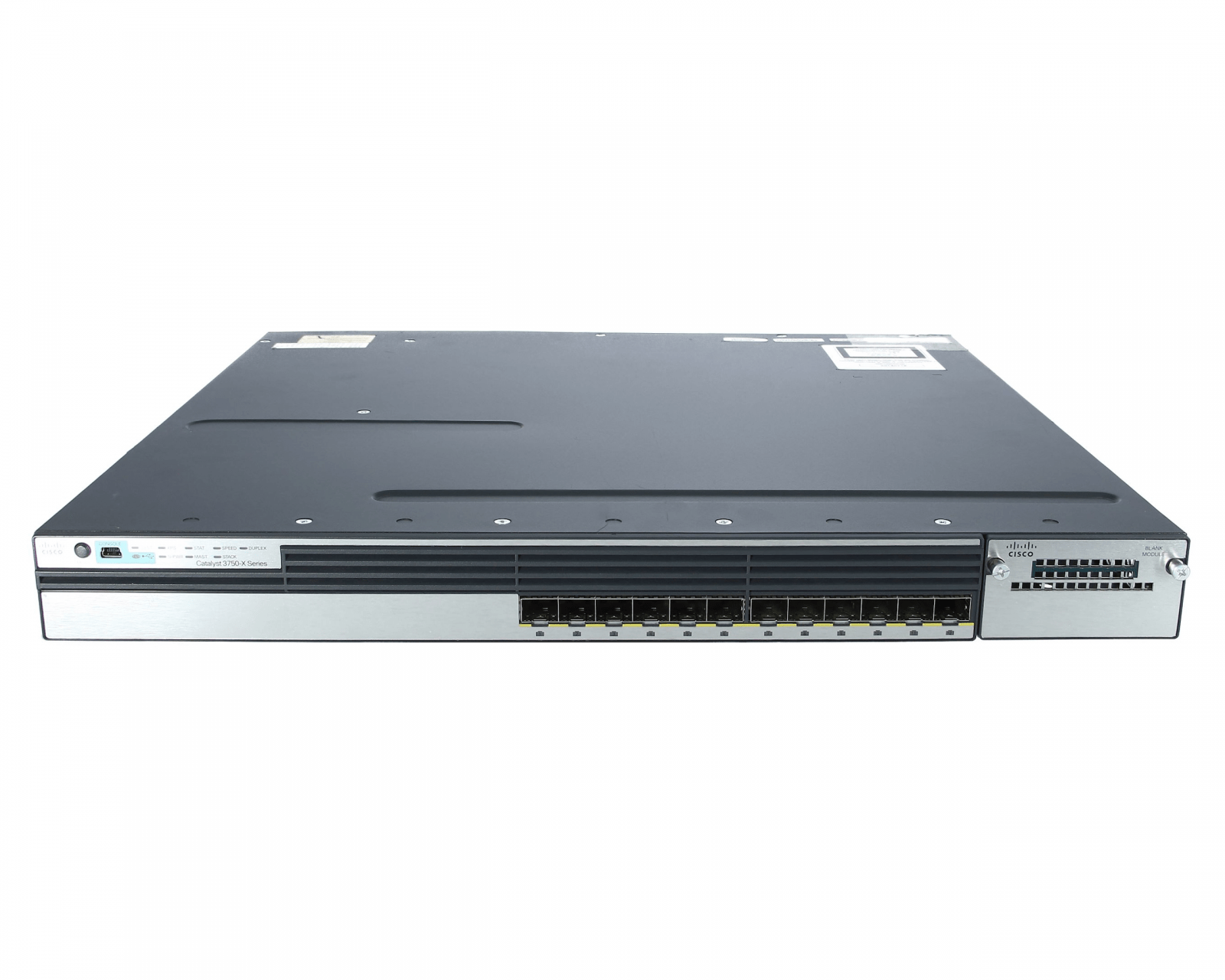 NEW Cisco WS-C3750X-12S-S Catalyst SFP Switch 3750X 12 Port GE SFP IP Base Clean