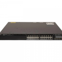 NEW Cisco WS-C3650-24TS-E 24 Port Gigabit PoE IP Services Switch 4x1G Uplink