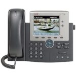Cisco Unified 7945G IP Phone - Cable - Desktop, Wall Mountable - Dark Gray, Silver - CP-7945G Cisco Ip Phone
