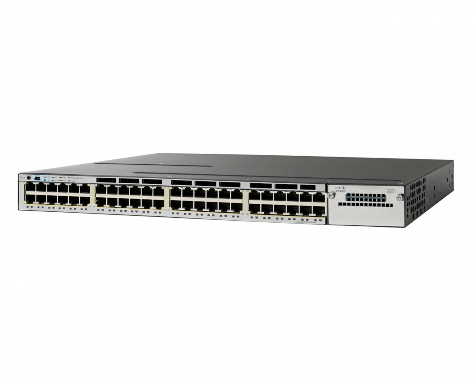 NEW Cisco WS-C3750X-48P-L Gigabit PoE Switch LAN Base 715W AC 3750X