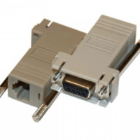 Cisco DB9 Female to RJ45 Female Console Adapter, CAB-9AS-FDTE