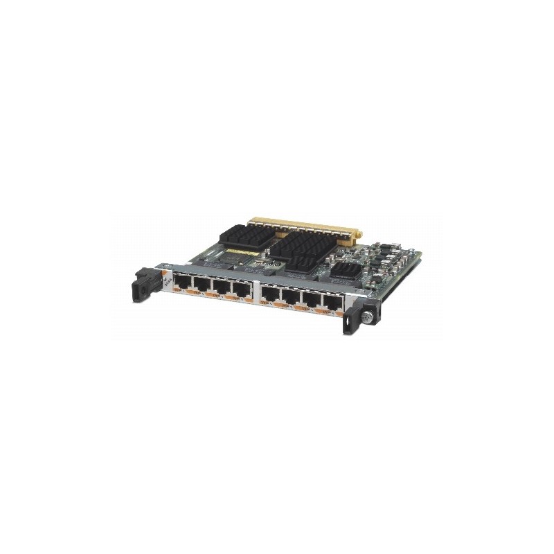 Cisco SPA-8X1FE-TX-V2 8Port 100BASE-TX Fast Ethernet Shared Port Adapter