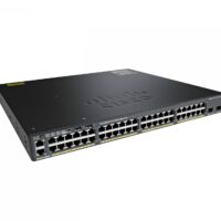 New Cisco WS-C2960X-48LPD-L 48 Port GigE PoE Switch 370W AC 2x SFP+ LAN