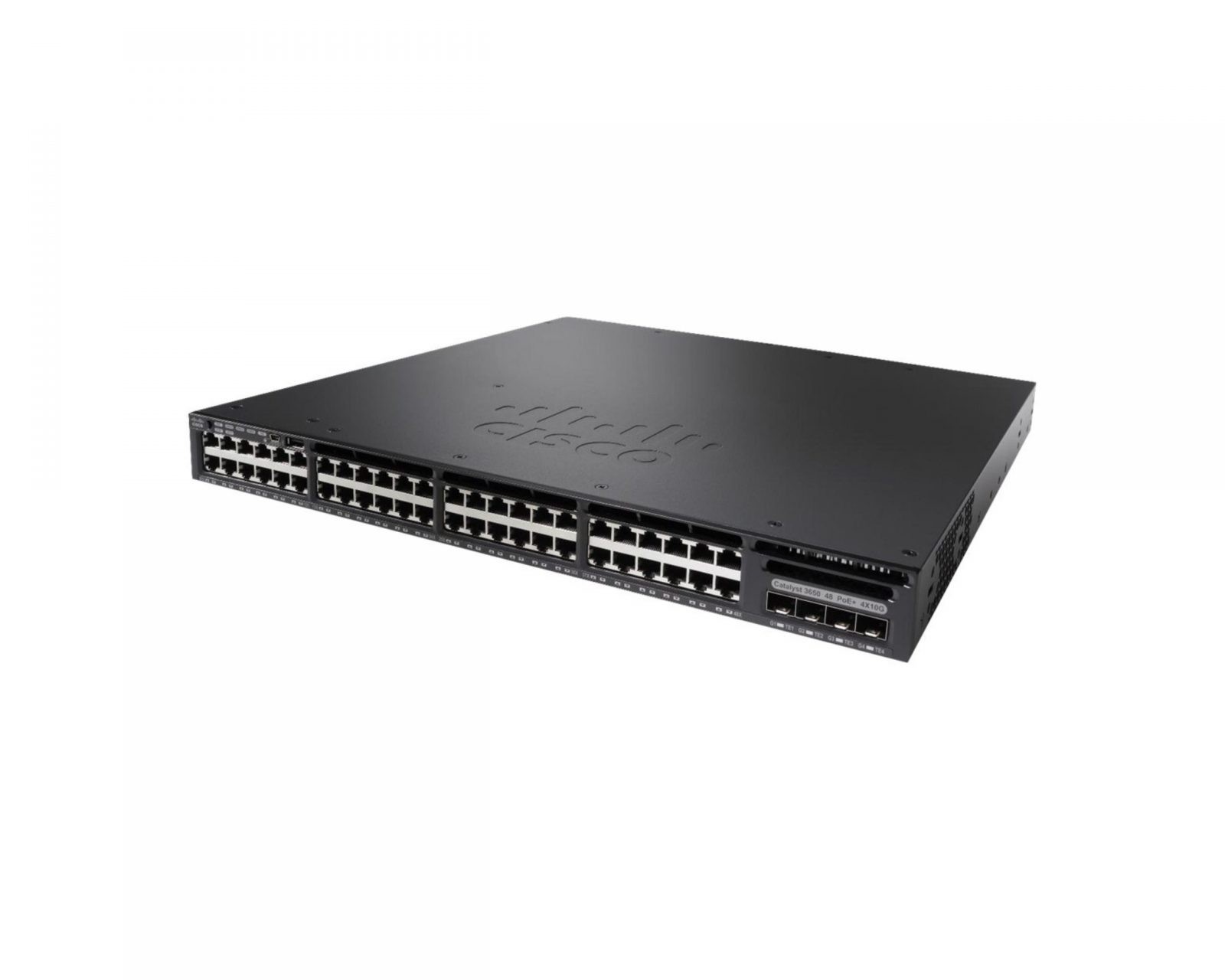 NEW Cisco WS-C3650-48PD-L 48 Port Gigabit PoE+ Switch LAN 2x10G 3650 PWR-C2-640WAC