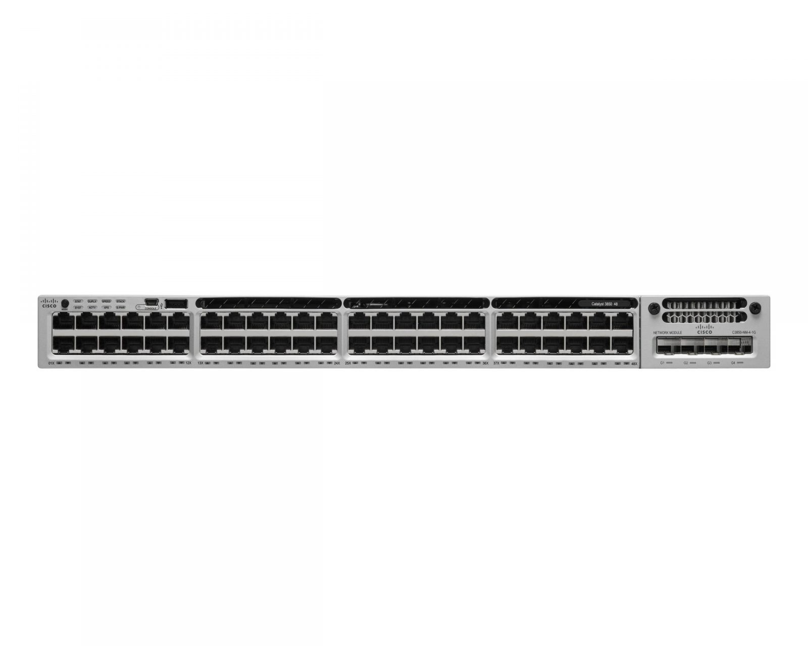 Cisco WS-C3850-48P-L Switch 3850 48-Port PoE+ 715WAC PWR LAN