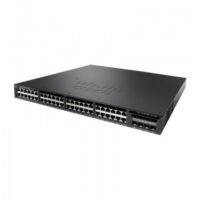 WS-C3650-48PD-S Cisco Catalyst 3650 48*10/100/1000 Ethernet POE+ Ports - 2x10G Uplinks - Layer 3 switching - IP Base IOS -Managed (Copy)