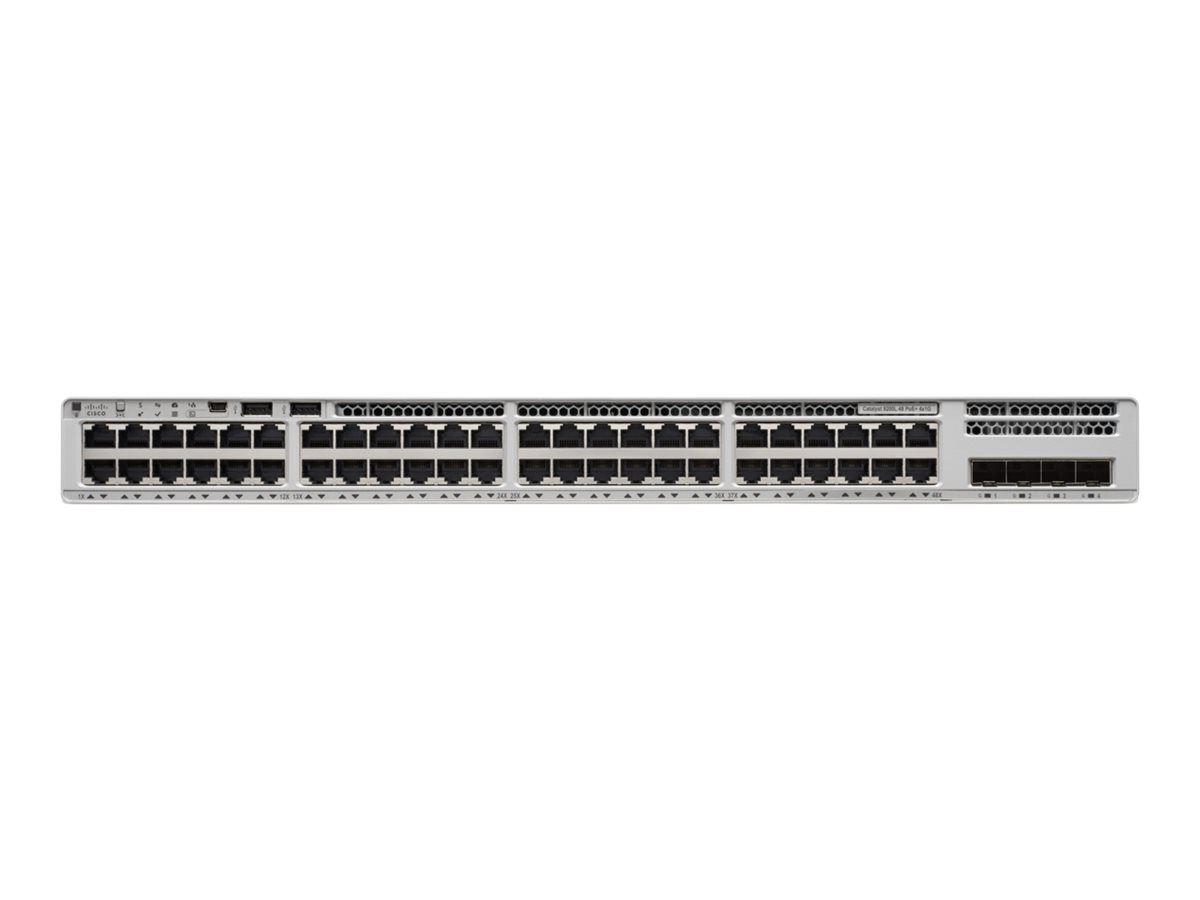 NEW Cisco C9200L-48P-4G-E 48x 1GB PoE+ RJ-45 4x 1GB SFP Switch